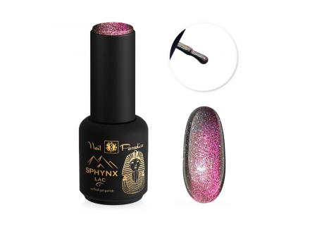 SPHYNX Lac Cat Eye Gel Polish - Majestic Violet 10ml